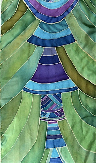Image principale de SILK PAINTING WORKSHOP - Sunday, July 12th ; - 10:30 - 3:30 pm