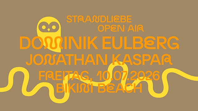 Primaire afbeelding van Dominik Eulberg & Jonathan Kaspar - strandliebe Open Air Bikini Beach Bonn