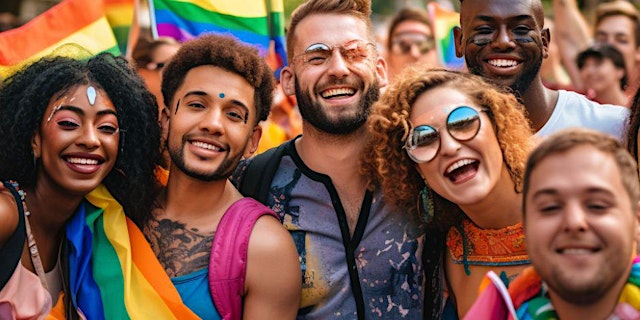 Image principale de LGBTQ+ Happy Hour Meetup @ Spark Social