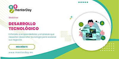 Eventos Programados Webinar: Desarrollo Tecnológico