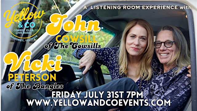 Image principale de Yellow and Co. presents Vicki Peterson and John Cowsill