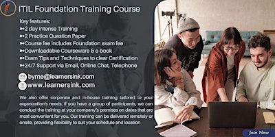 Only a Few Seats Left for ITIL 5 in Rochester, NY – Register Today