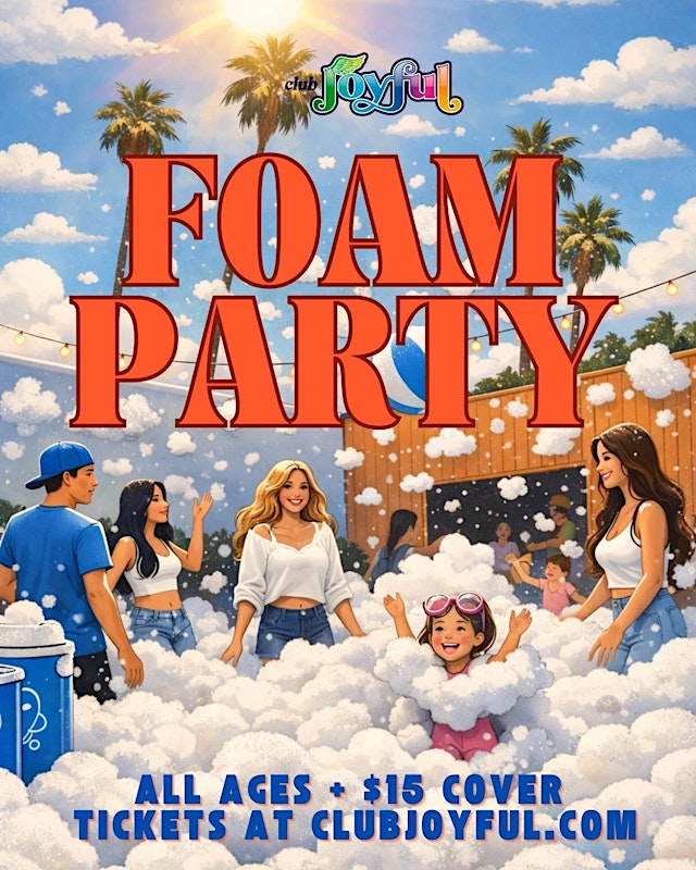 Family Foam Party at Club Joyful primary image