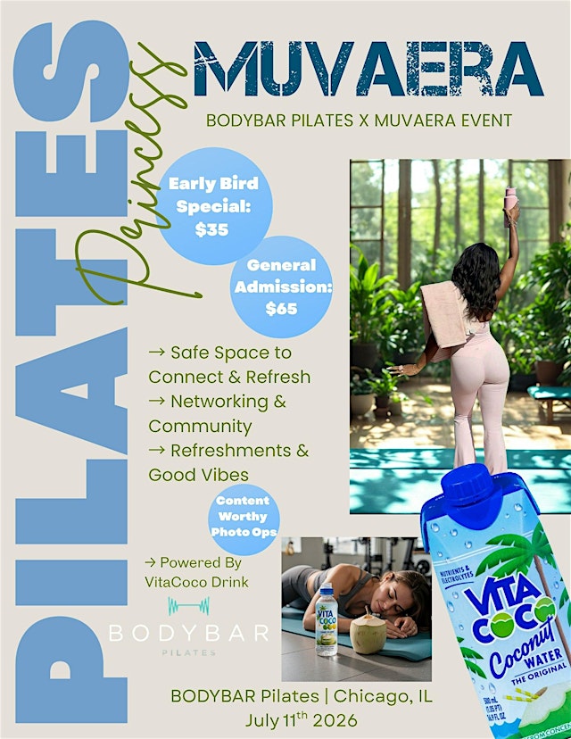 Image principale de Pilates Princess x MUVAERA Event