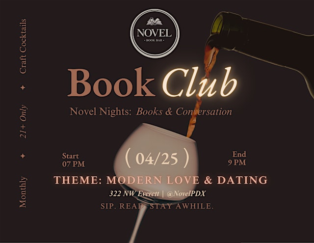 Novel Nights: Books & Conversation primary image
