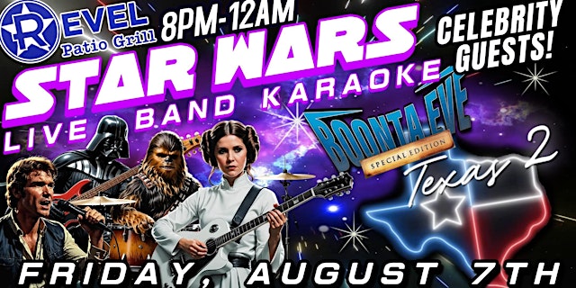 Boonta Eve with Star Wars Live Band Karaoke at The Revel! (Ticketed Event) primary image
