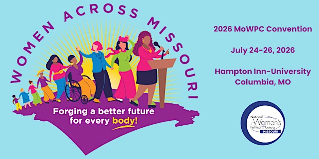 Image principale de 2026 Missouri Women's Political Caucus State Convention