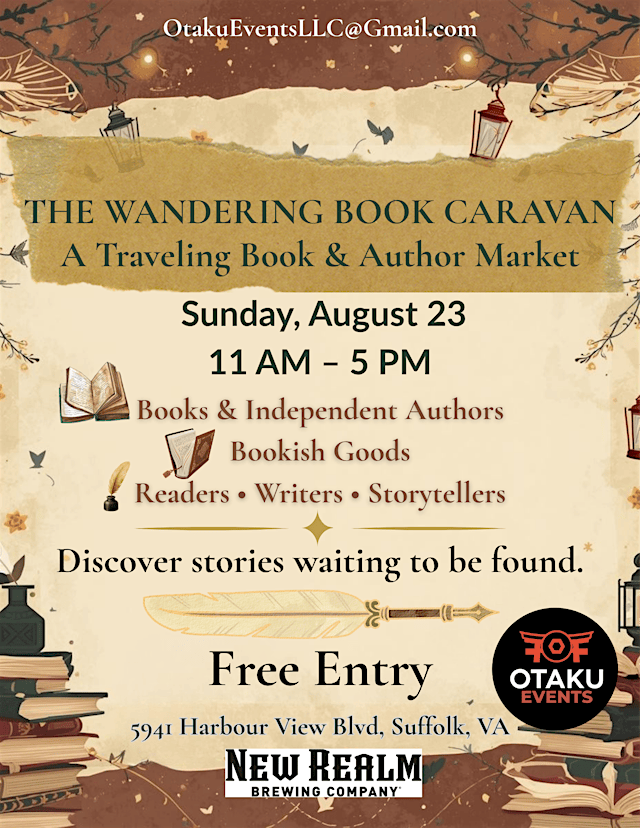 Image principale de The Wandering Book Caravan: A Traveling Book & Author Market