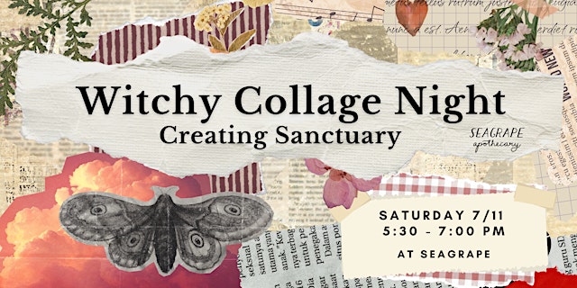 Primaire afbeelding van Witchy Collage Night: Creating Sanctuary