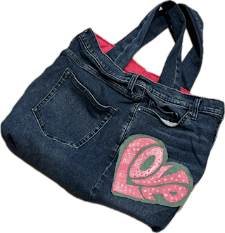 Image principale de Jean Tote Bag Up-cycle Project