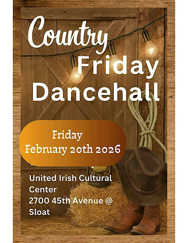 Image principale de Friday Night Line Dancing in San Francisco - Lessons & Country Dance