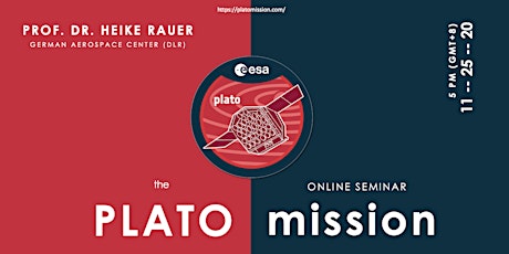 Hauptbild für ESA's PLATO Mission | Online Seminar with Prof. Dr. Heike Rauer