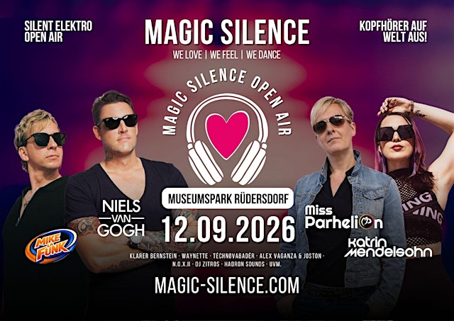 Image principale de Magic Silence 2026 - Silent Elektro Open Air