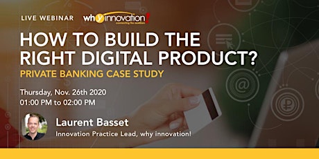 How to build the right Digital Product? Private Banking case study primary image