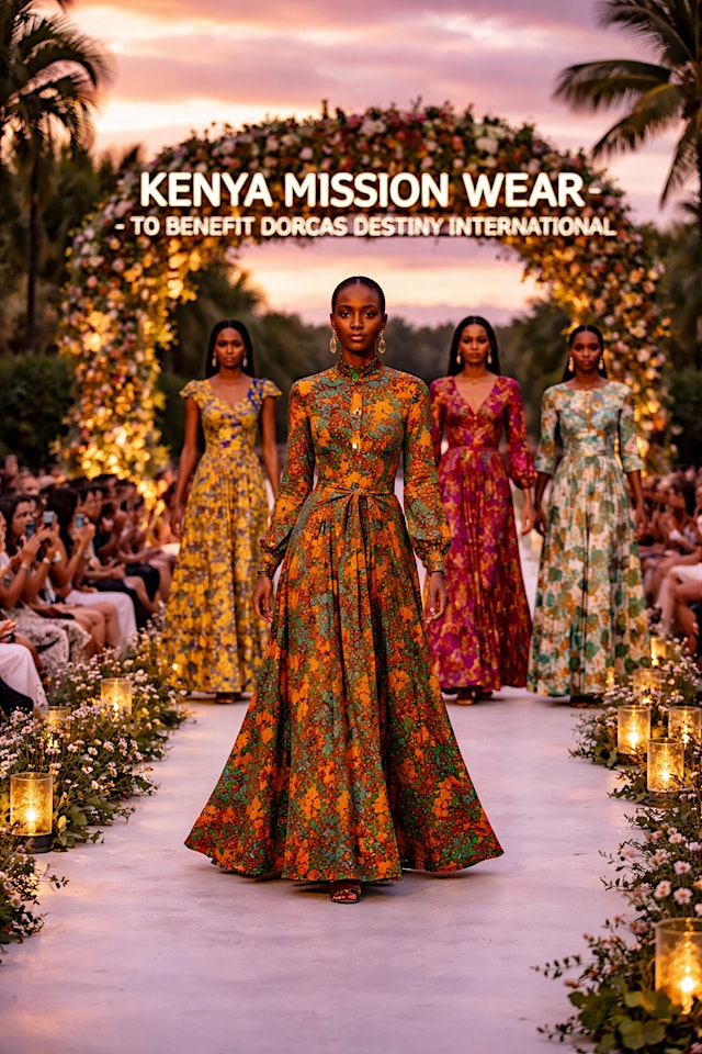 Image principale de Kenya Mission Wear Fashion Show & Fundraiser - Dorcas Destiny International