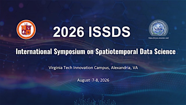 2026 Symposium on Spatiotemporal Data Science primary image