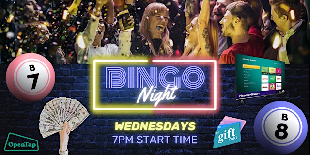 Imagen principal de Bingo Night at OpenTap