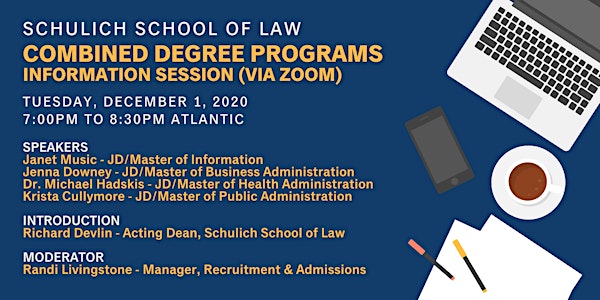 JD Information Session #3: Combined Degree Programs