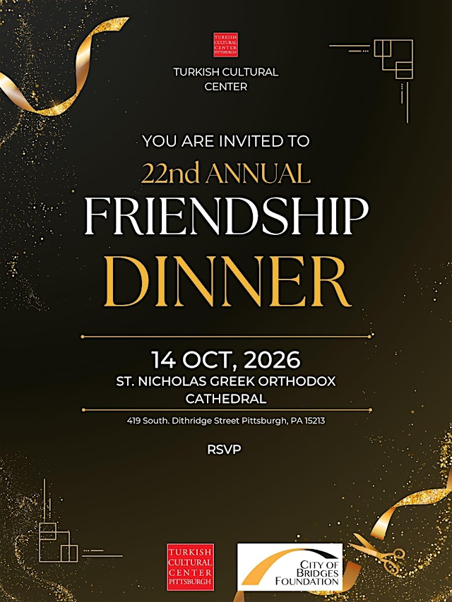 Image principale de 22nd Annual Friendship Dinner