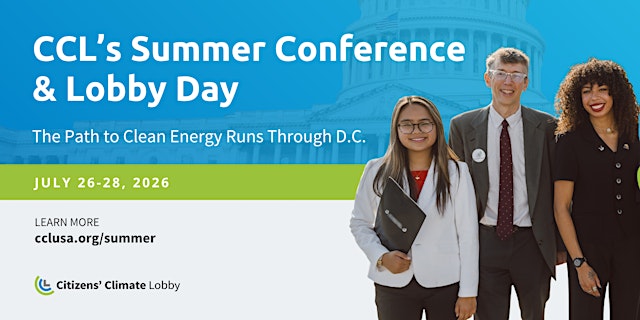 Image principale de CCL's Summer Conference & Lobby Day 2026