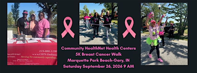 Imagen principal de CHN's Annual Breast Cancer 5K Walk "Step into Hope"