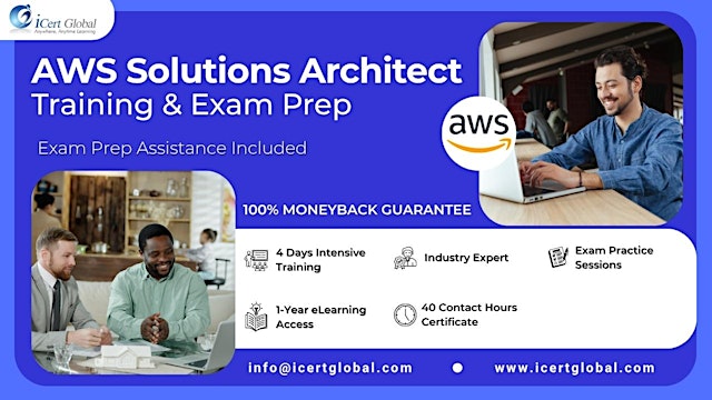 Hauptbild für AWS Solution Architect Training | 4-Day Bootcamp in Syracuse, NY
