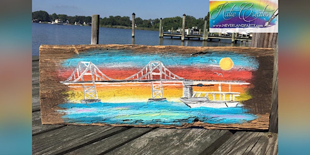 Image principale de Bay Bridge, Arundel Mills Greene Turtle with Artist Katie Detrich!