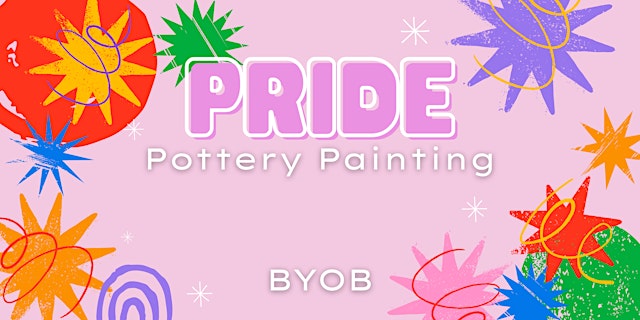 Primaire afbeelding van Pride Themed Pottery Painting Night
