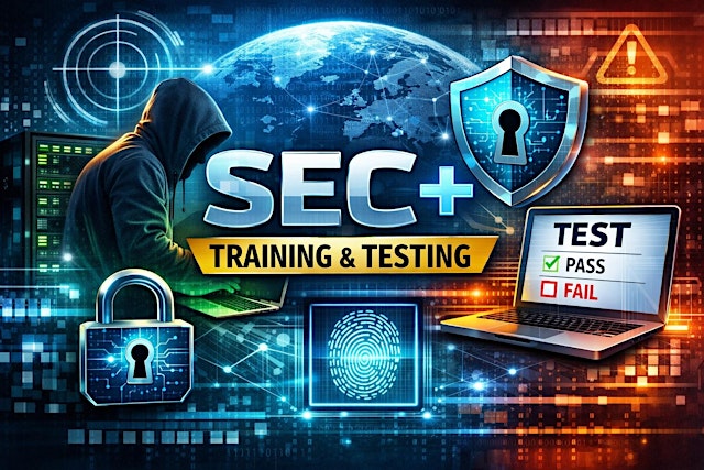 Image principale de CompTIA Security+ (SY0-701) Certification Boot Camp: Train & Test On-Site