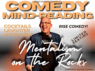 Image principale de RISE COMEDY: COMEDY MIND-READING! Laughs. Mentalism. Cocktails. 8/29