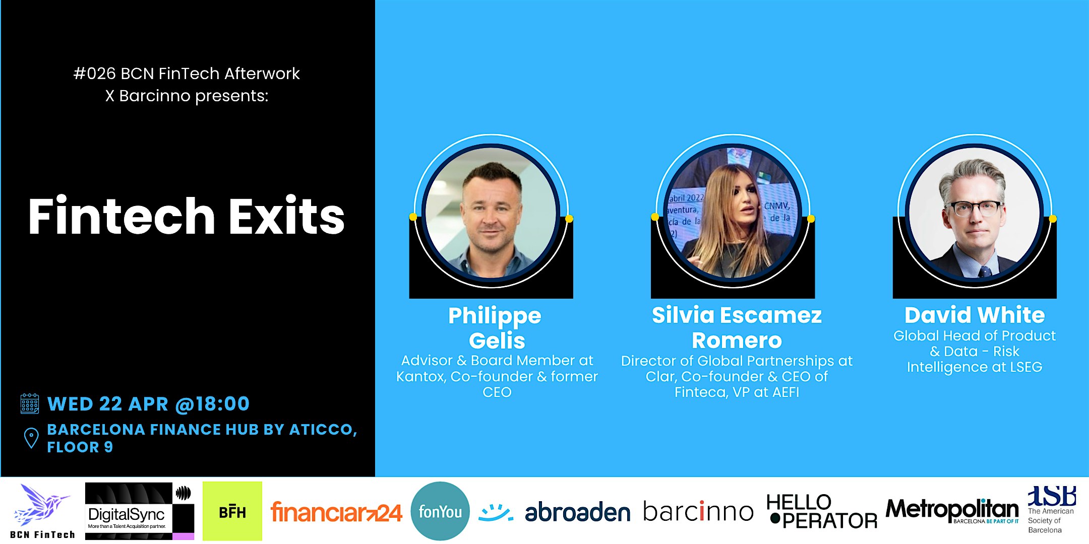 #026 BCN FinTech X Barcinno: FinTech Exits
