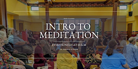 Imagem principal de Introduction to Meditation