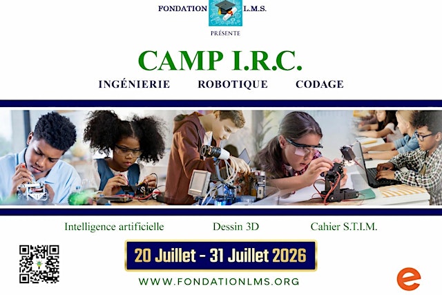 Image principale de Camp IRC: 20 juillet-31 juillet 2026
