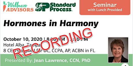 Hormones in Harmony - Recording primary image