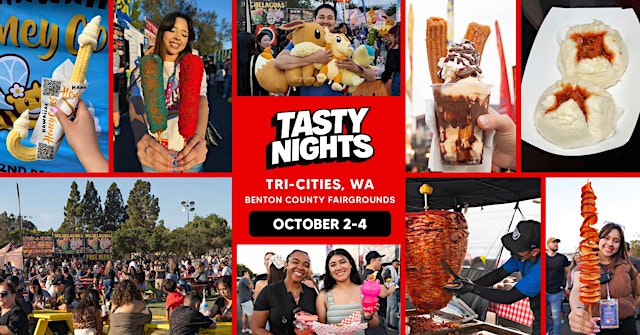 Hauptbild für Tasty Nights Street Food Festival (Tri-Cities, WA) — Oct 2–4, 2026