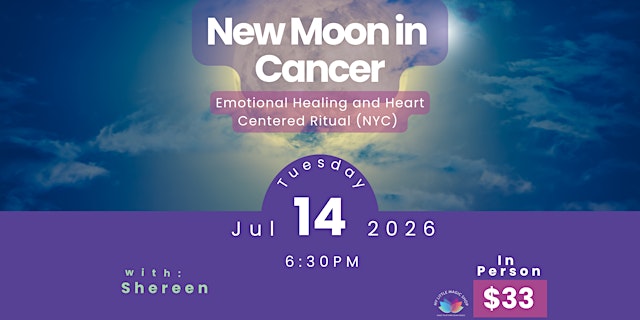 Imagem principal de New Moon in Cancer Astro Workshop