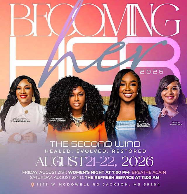 Image principale de The Becoming HER Conference 2026: The Second Wind