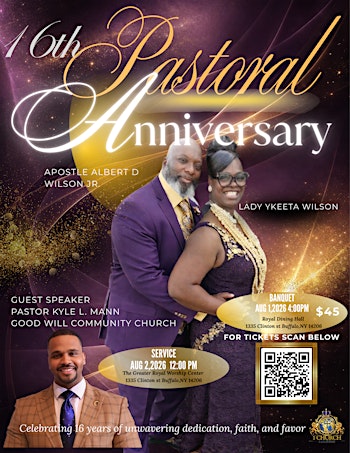 Apostle Wilson Pastoral Banquet