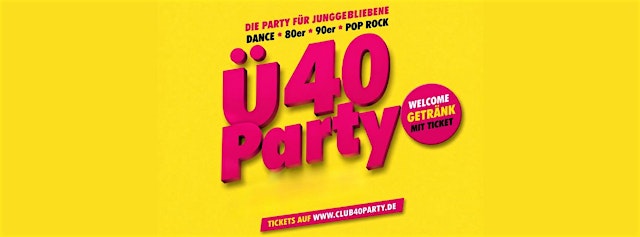 Image principale de CLUB40PARTYS.DE - DIE GRÖßTE Ü40 PARTY TOUR IN BAD RAPPENAU (OPEN AIR)