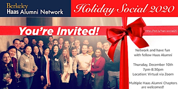 2020 Berkeley Haas Alumni Network (BHAN) East Coast Holiday Social