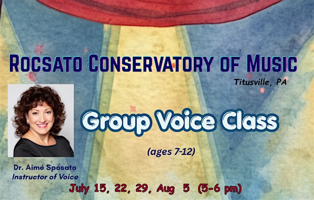 Image principale de Group Voice Class (ages 7-12)