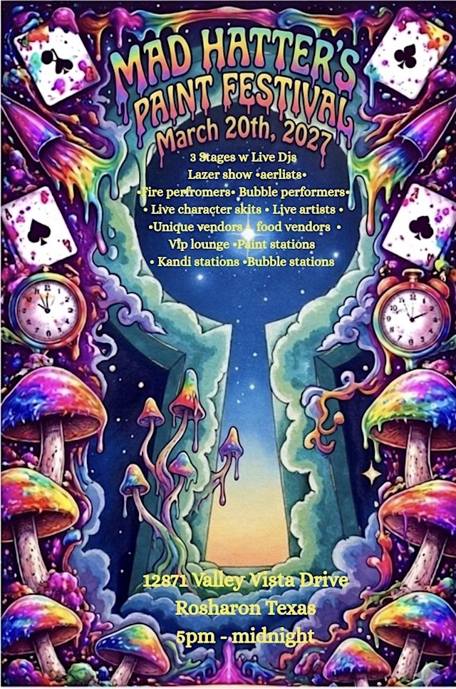 MAD Hatters Paint Festival primary image