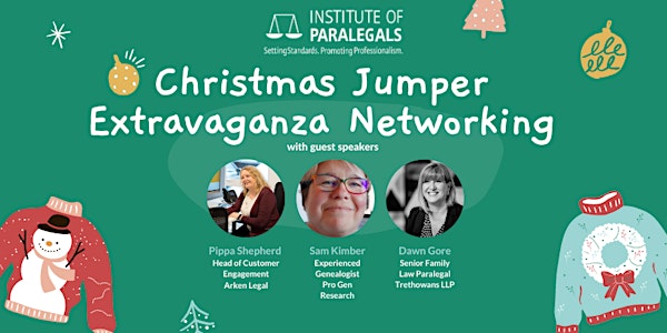 IoP Christmas Jumper Extravaganza Networking Event