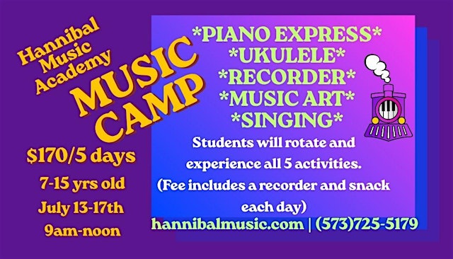 Image principale de HMA Music Camp - 7-15 yrs old