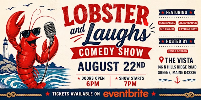 Hauptbild für Lobster and Laughs Comedy Show
