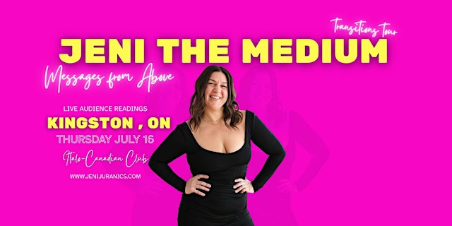 Imagen principal de Messages from Above with Psychic Medium Jeni Juranics KINGSTON, ON
