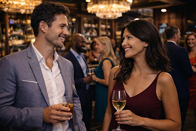 Imagem principal do evento Singles Mixer (Ages 25 - 35) with Guided Rotations