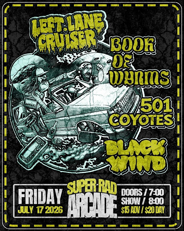Left Lane Cruiser, Book of Wyrms, 501 Coyotes, Black Wind primary image