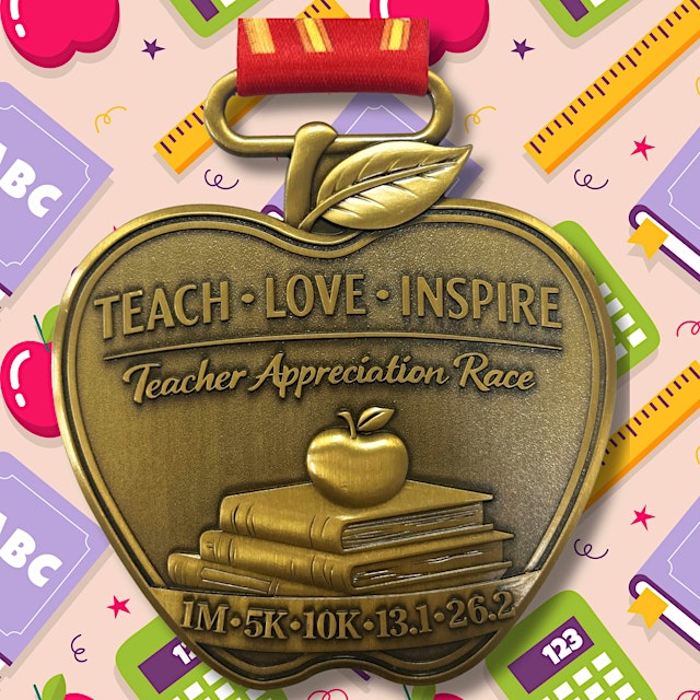 Image principale de Teacher Appreciation Virtual Race 2026 | Teach Love Inspire