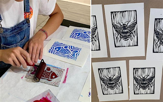 Image principale de Carve & Print: Hand Block Printing with Clare Winslow